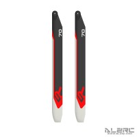 ALZRC - R Carbon Fiber Blades -700mm - Orange